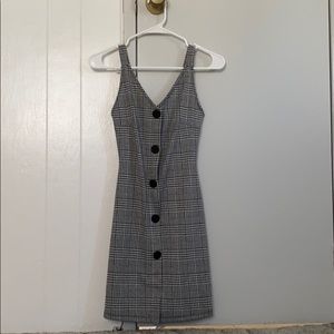 Glen Plaid mini dress